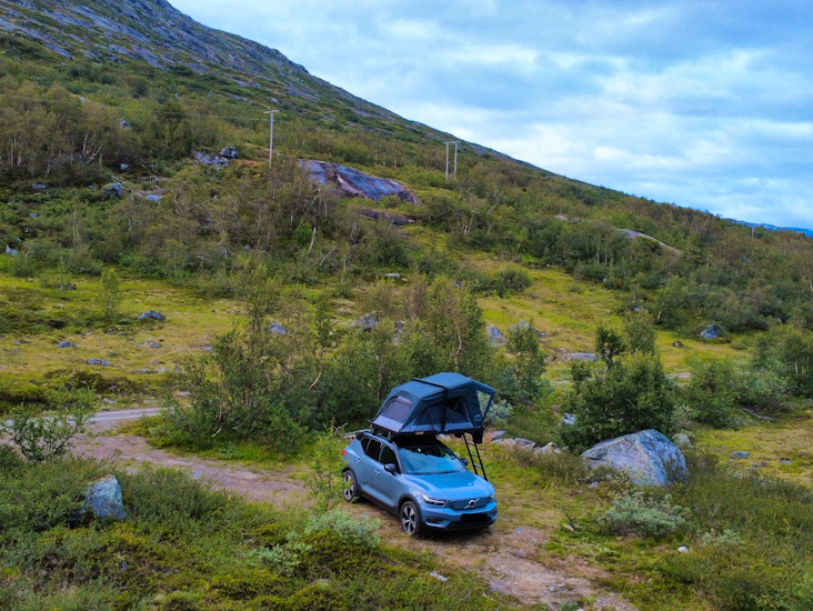 🏕 taktelt til bil – wild land summit 125 (for 2 personer) – leies ut!