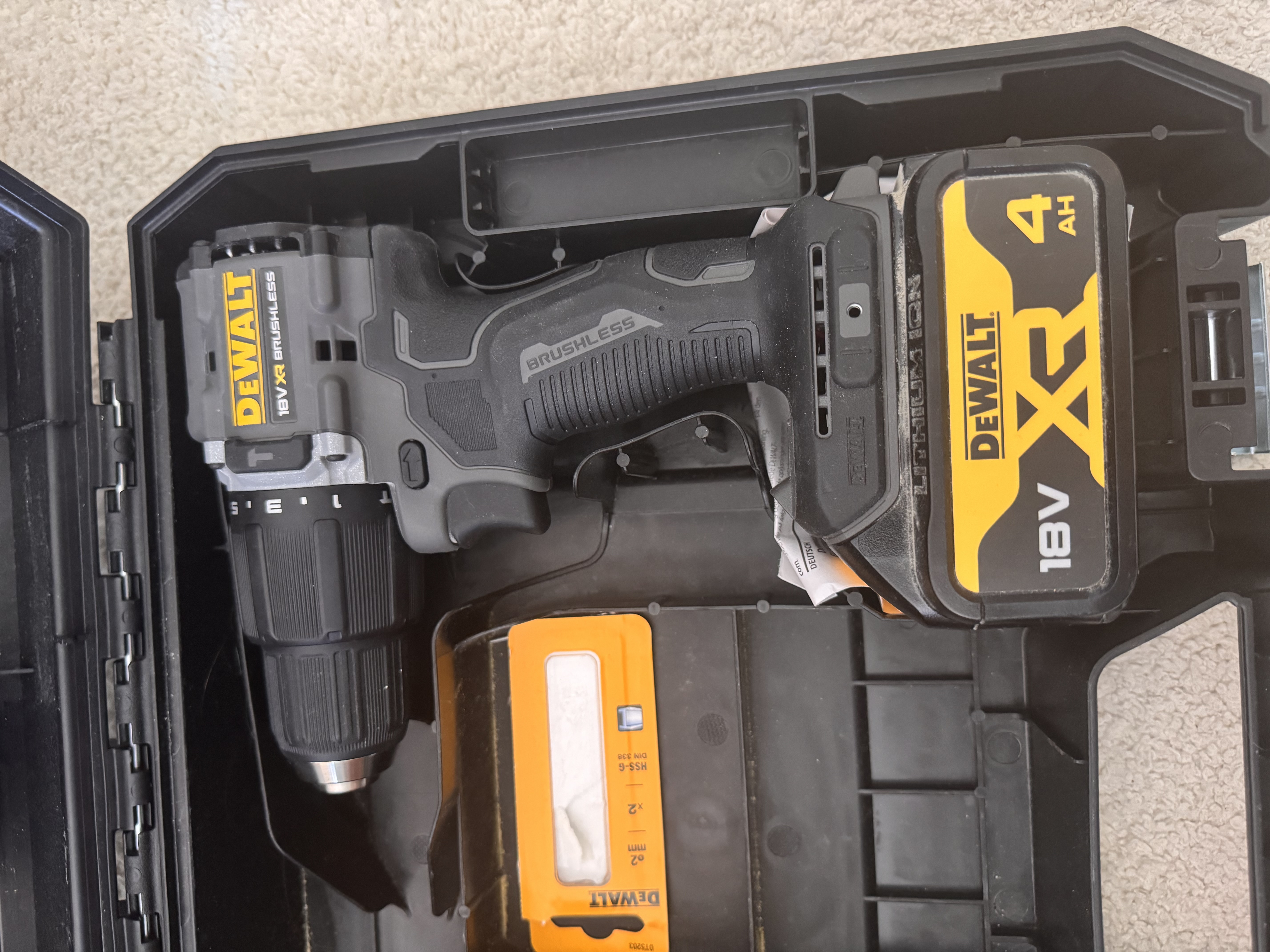 Dewalt limited edition brushless combi drill 18v