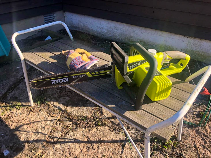 Ryobi elmotorsåg 1900w