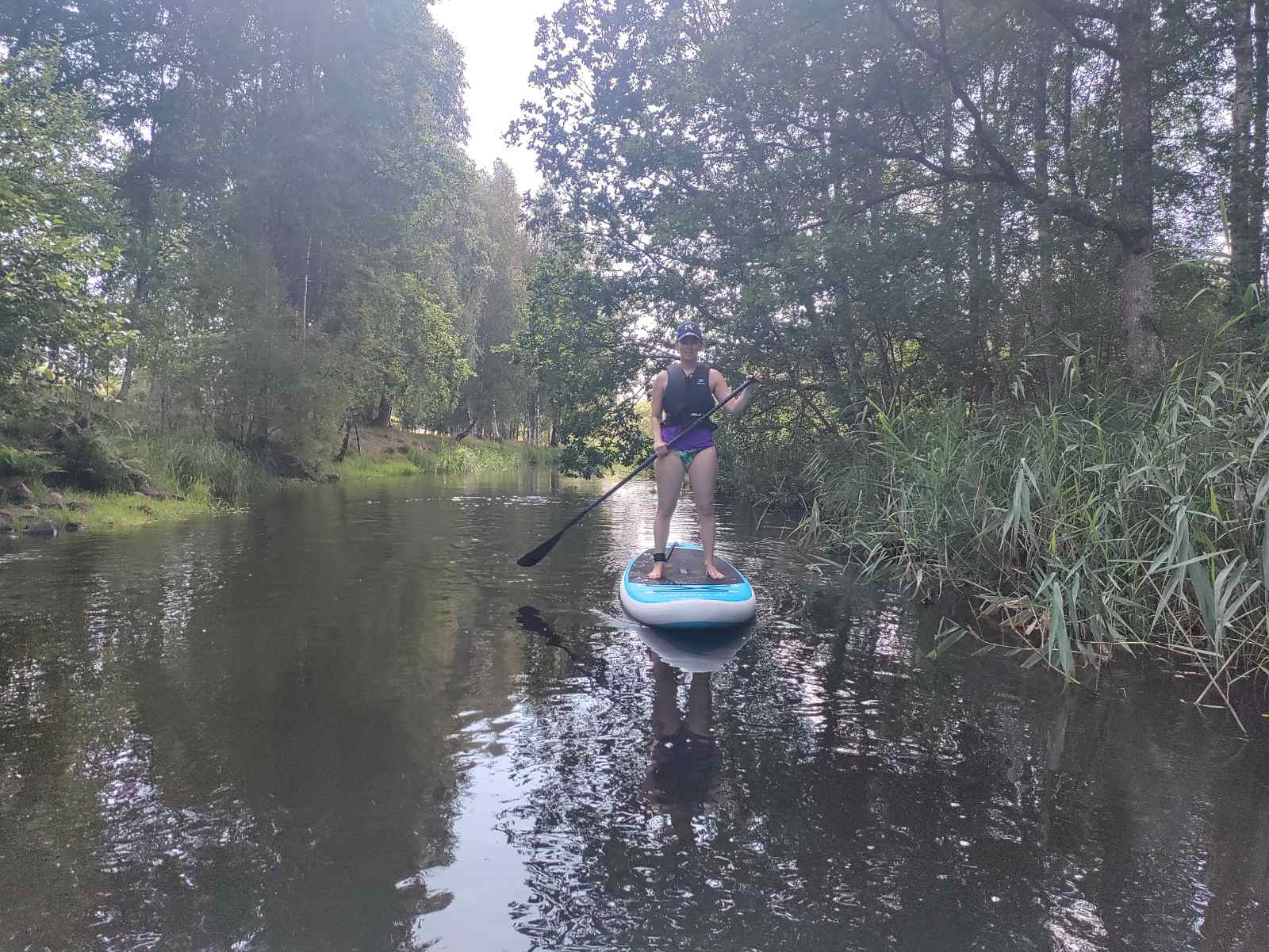 En sup + elektrisk pump + flytväst 