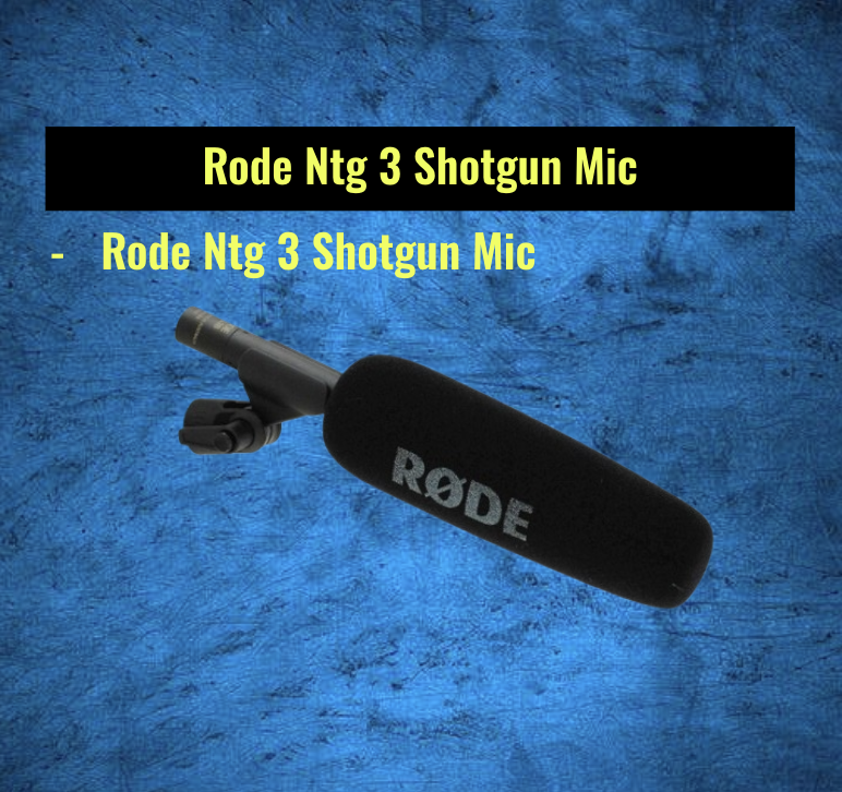 Rode ntg 3 mic