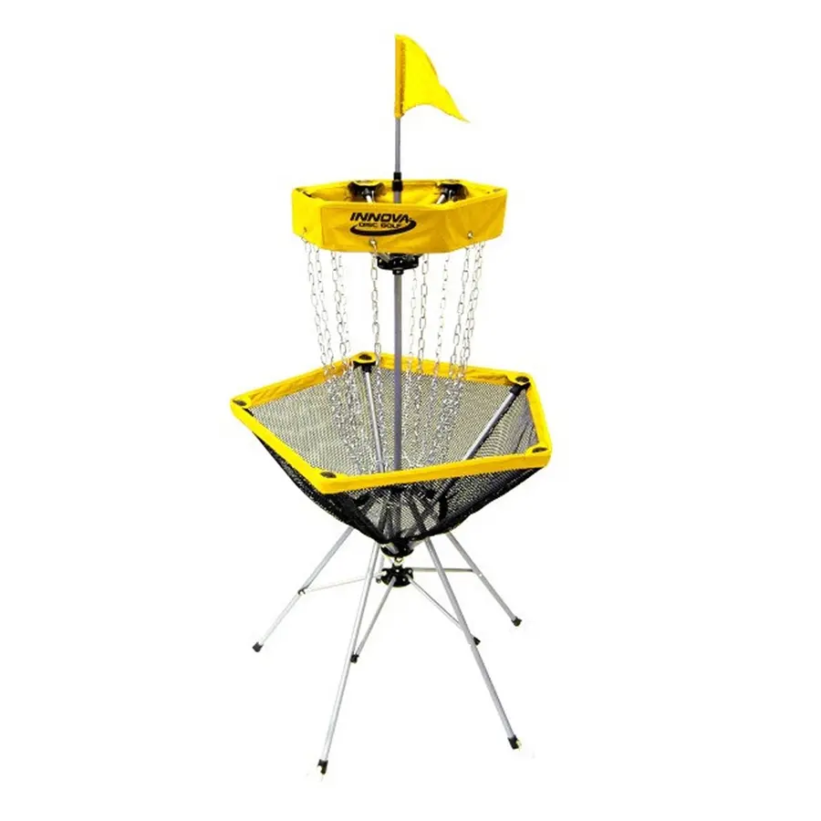 Discgolf kurv + fullt sett med discer