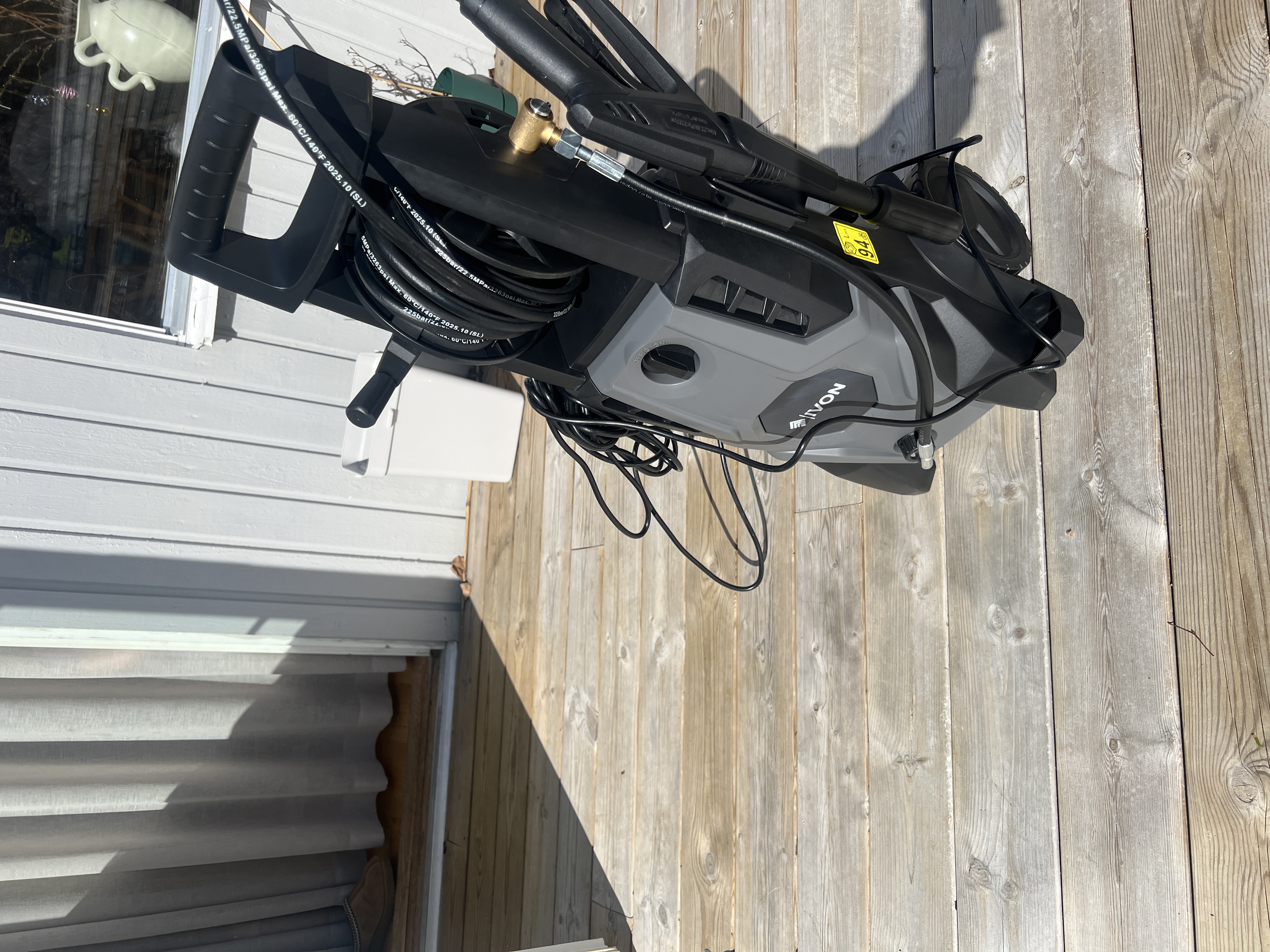 Högtryckstvätt – altan, bil, sten & fasad | 140 bar 