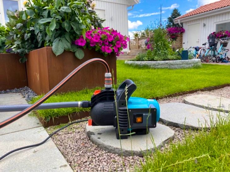 Bevattningspump trädgårdspump