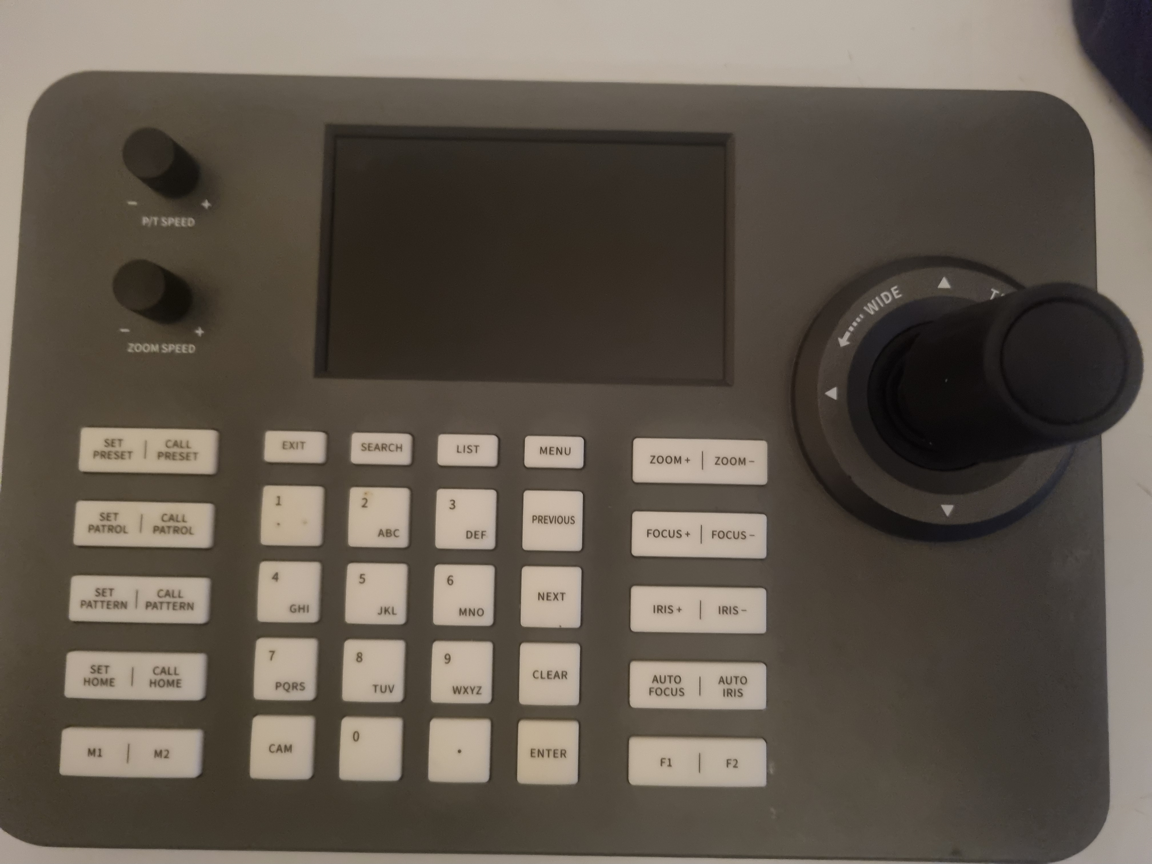 Ptz camera controller 