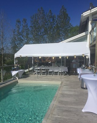 Partytält 3x6 meter