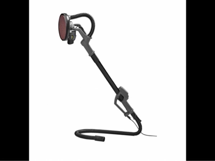 Tak och väggslip med dammsugare