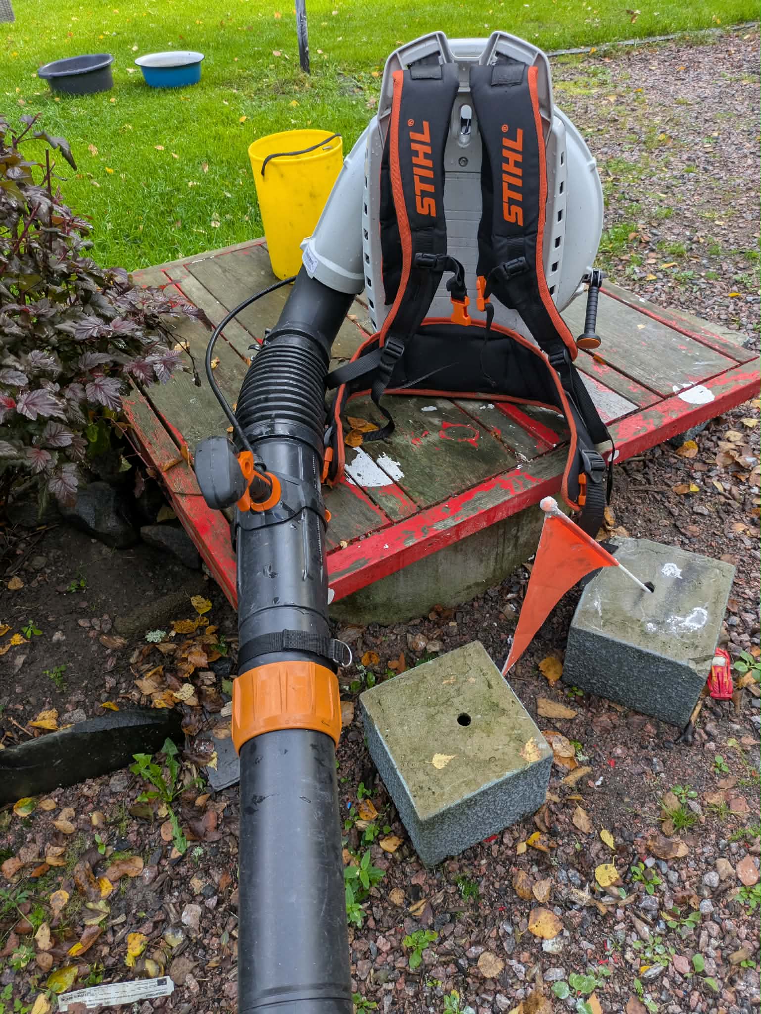 Stihl 800 reppupuhallin 