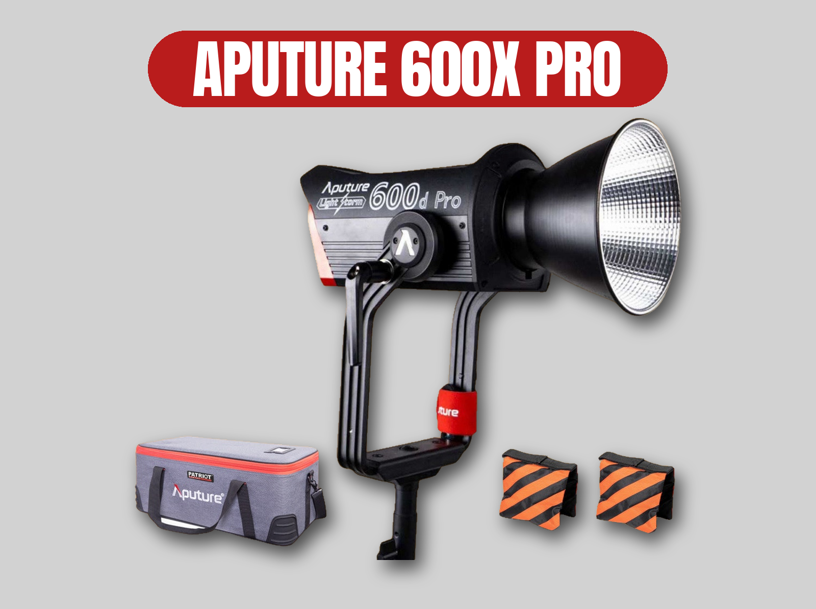 Aputure 600x pro | led film light / video production / cinema lighting