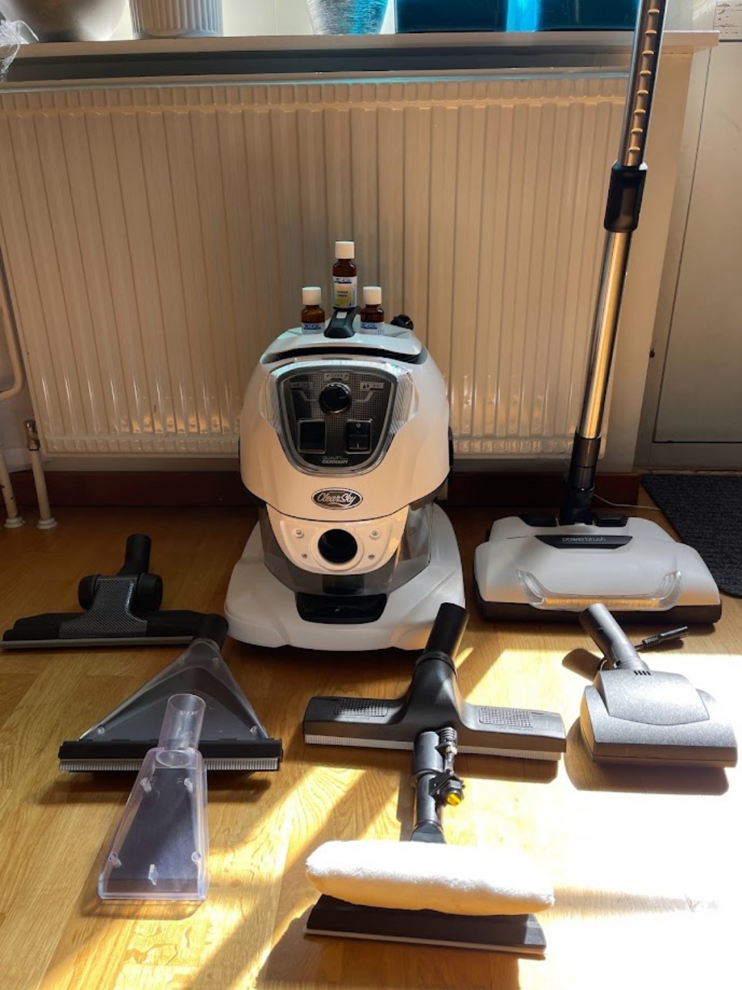 Clear sky våtdamsugare med luftrenare