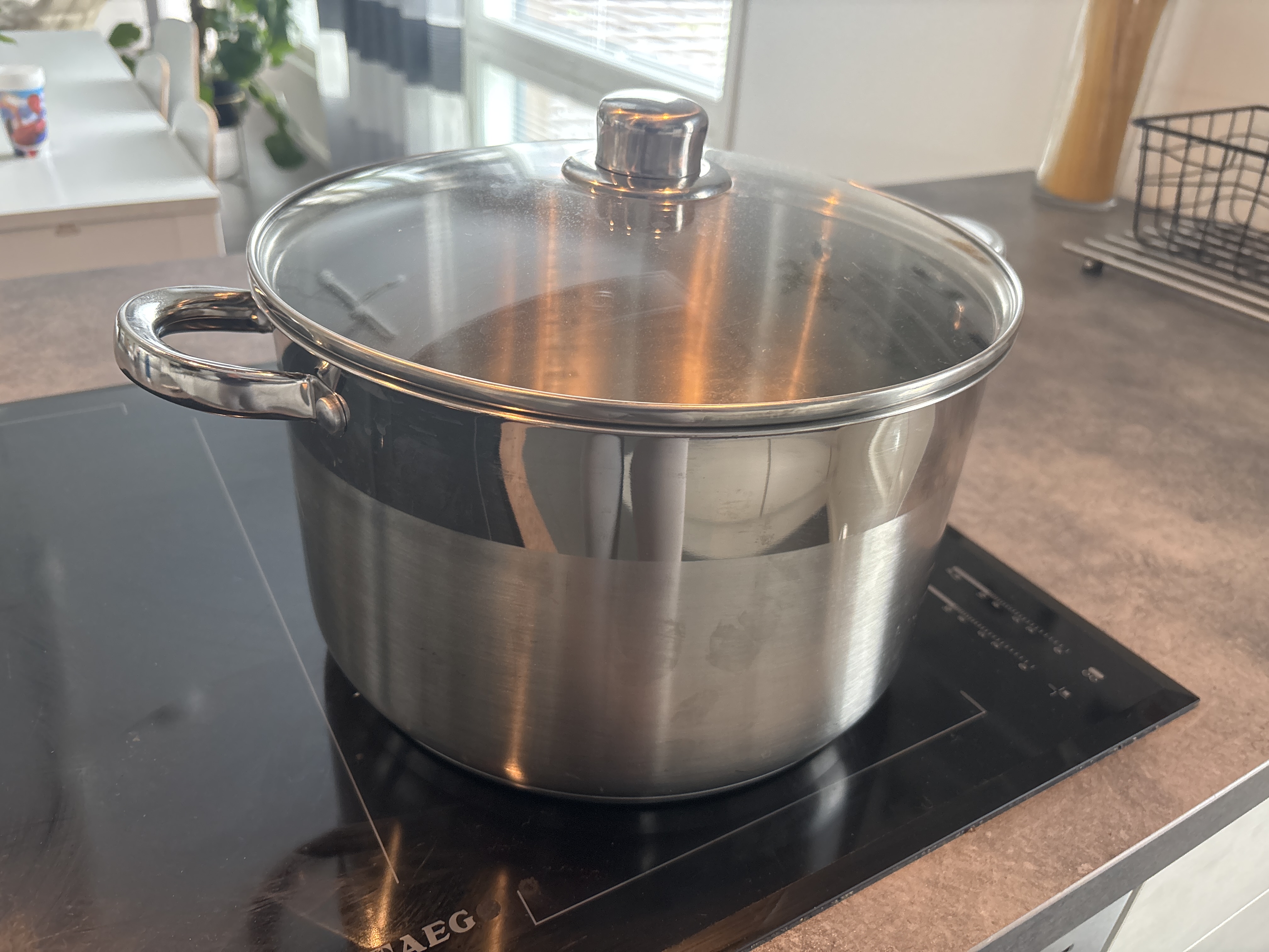 10 litran teräskattila