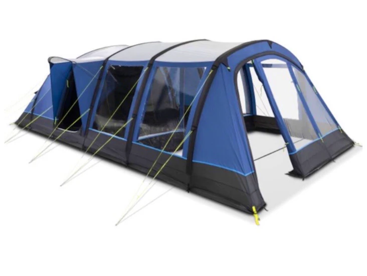 Stort oppblåsbart familietelt 29m2