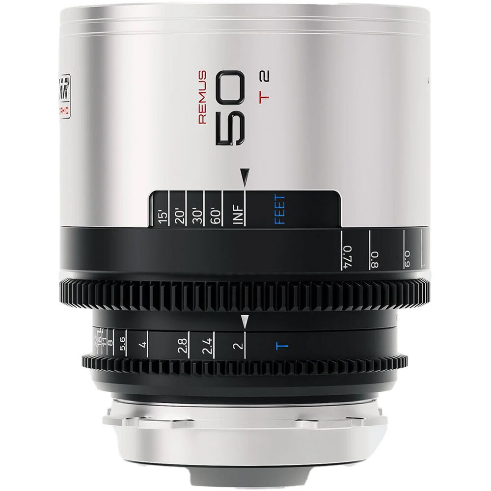 Blazar remus 1.5x full frame anamorphic lens, silver flare in pl, canon ef, sony e, leica l or canon r mount