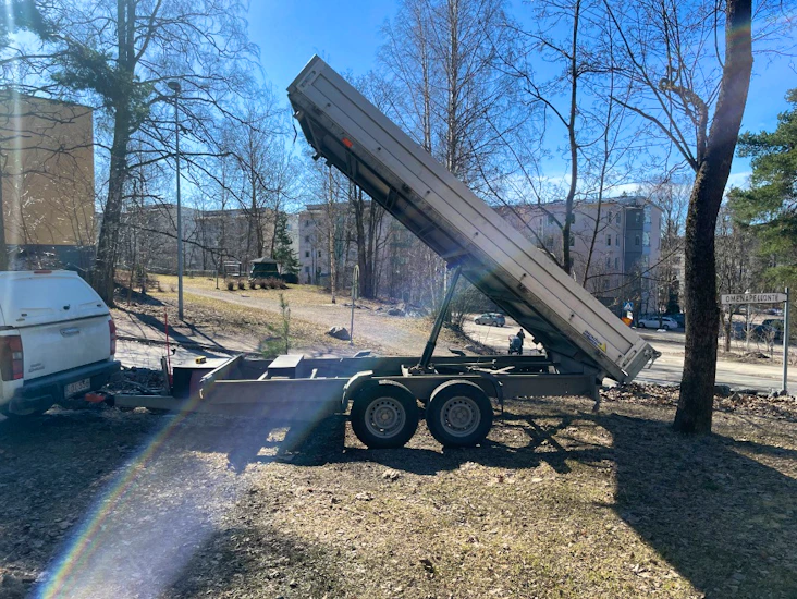 3500kg kippikärry