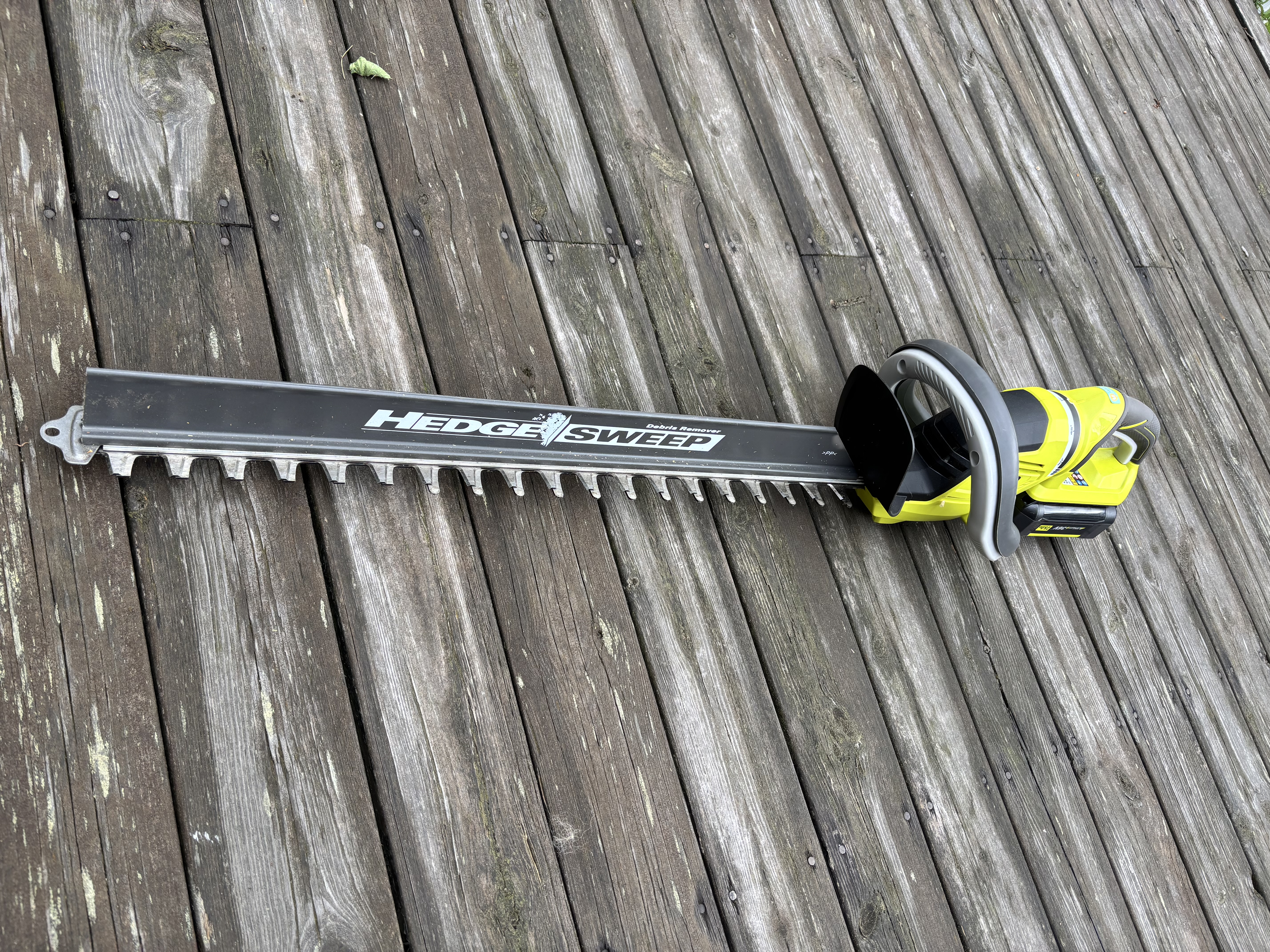 Ryobi häcktrimmer 36v
