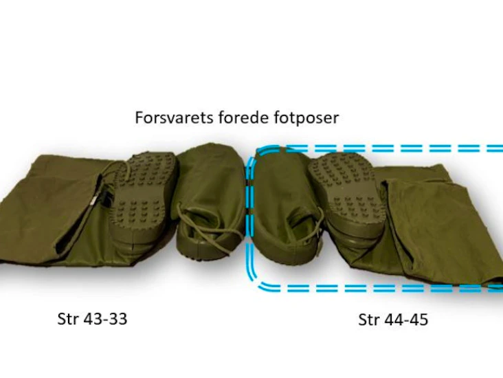 Turutstyr - fotposer - forsvarets str 45-46