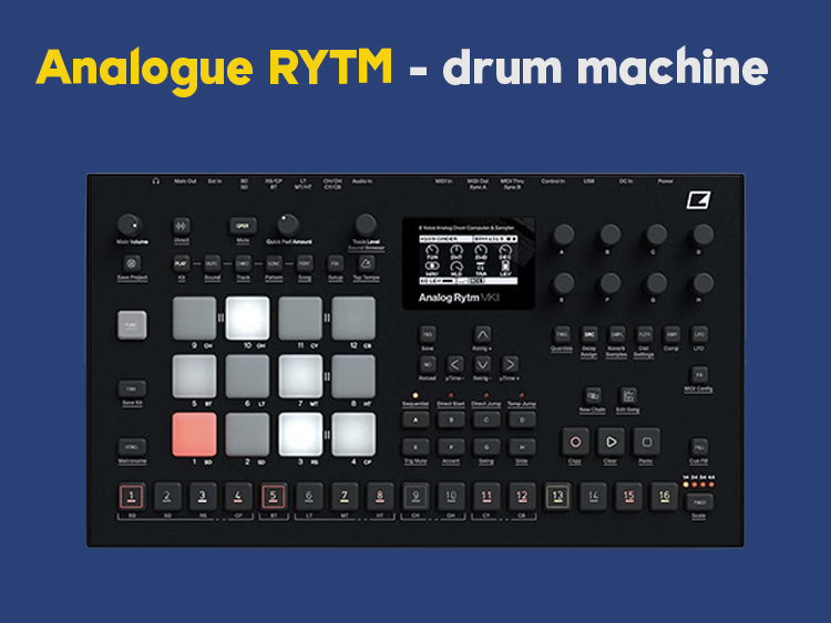 Analogue rytm mkii - drum machine