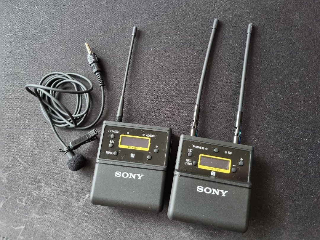 Sony utx-b40 trådløs mikrofon kit