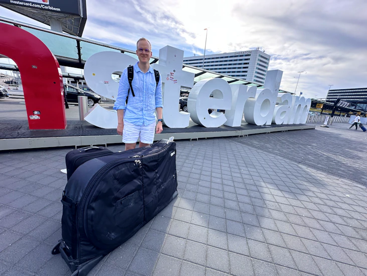 Evoc bike travel bag (cykeltransportväska) – uthyres i toppskick!