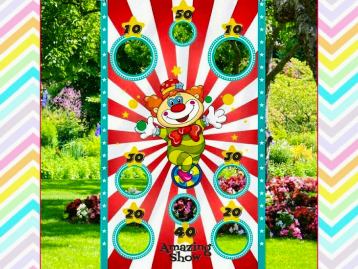 Roligt clown spel till kalas & fester!