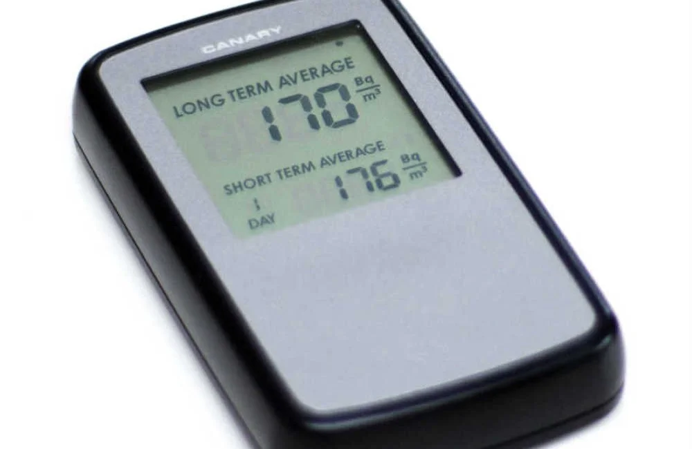 Elektronisk radonmåler, canary, fra corentium