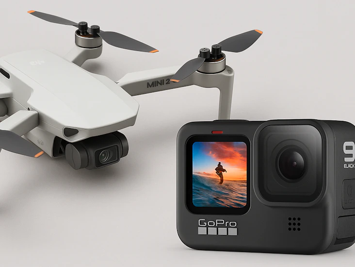 Hyra gopro hero 9 + dji mini 2 se