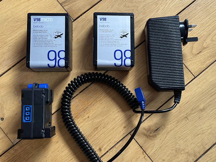 Bebob v98 battery x2