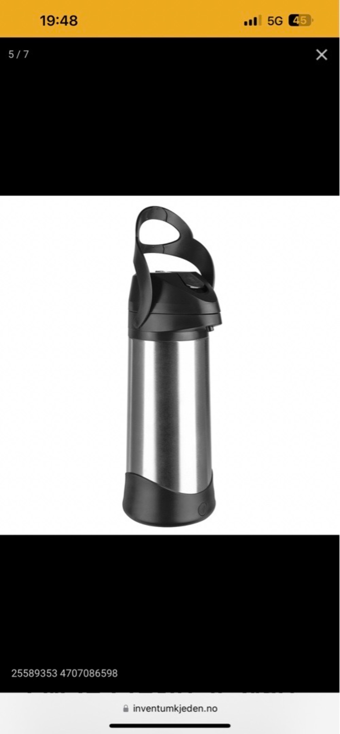 1 x 3liter serveringstermos 