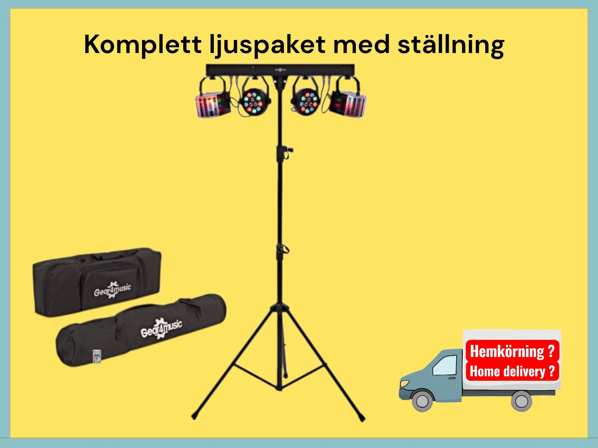 Ljuspaket  till din fest/disco/bröllop och mycket mer.
