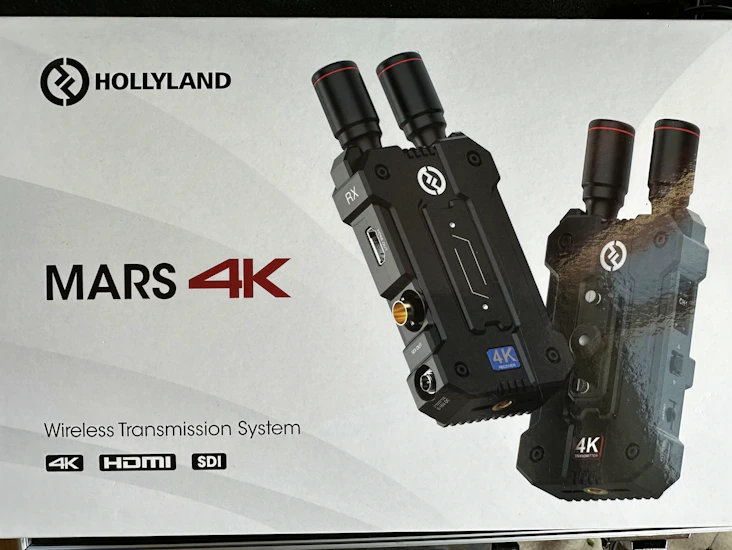 Atomos ninjav + hollyland mars 4k