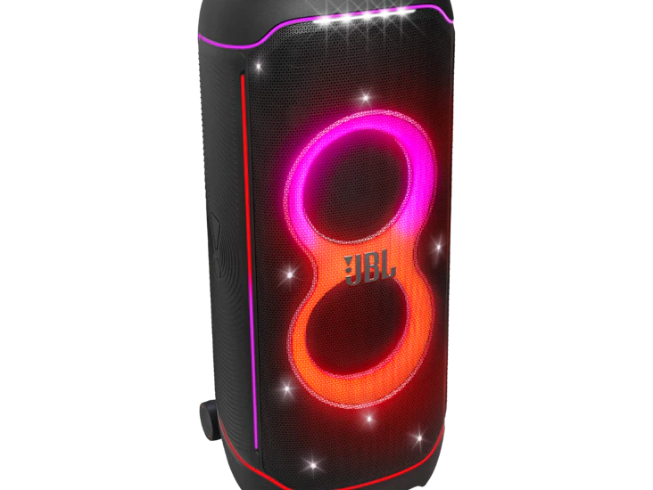 Jbl partybox ultimate med to stk mikrofoner