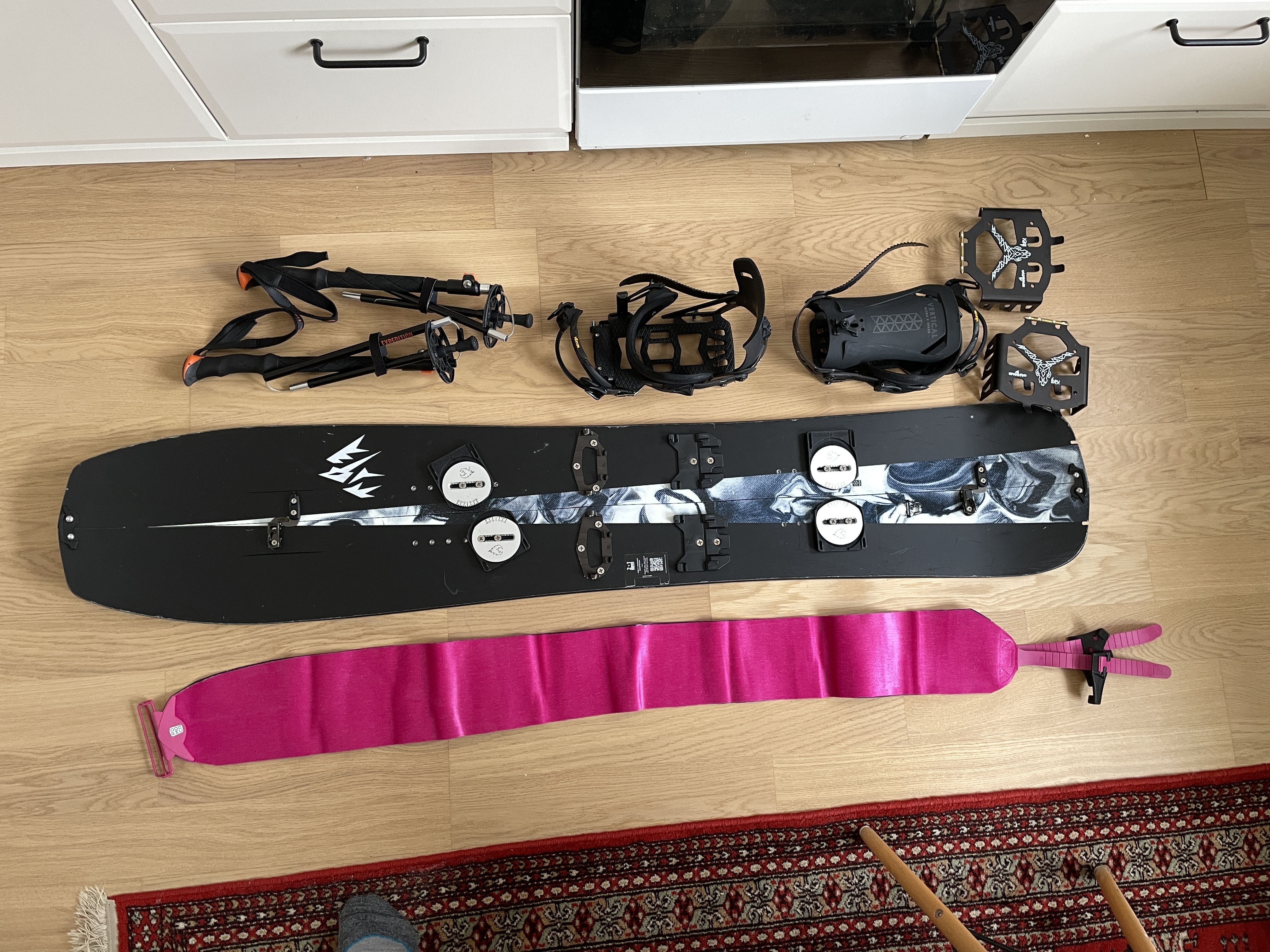 Splitboard setti 158cm jones mind expander