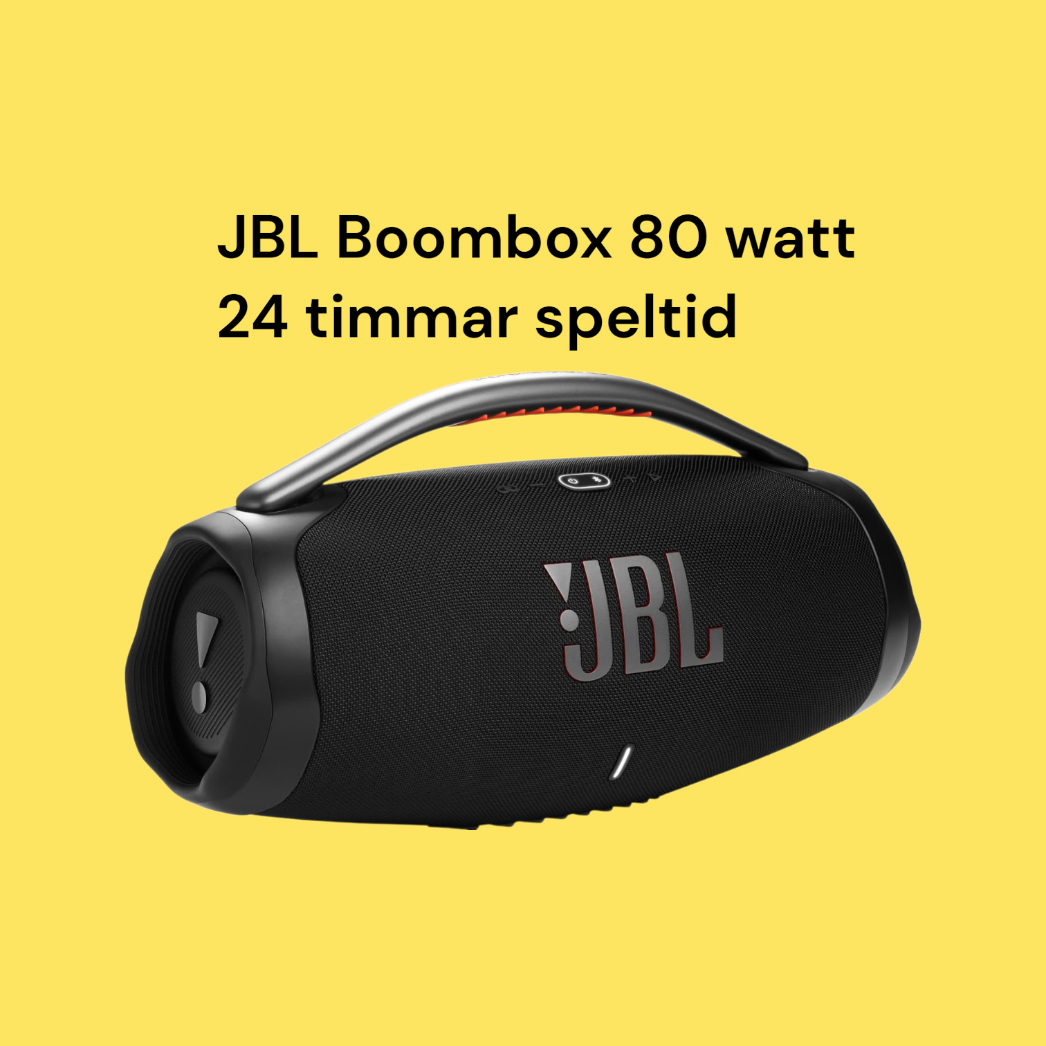 Boombox jbl 3 - 80 watt