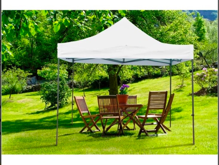 Partytält pop-up 3x3 med väggar