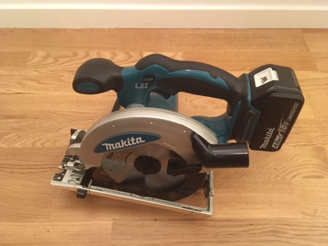 Makita batteri cirkelsåg dss610
