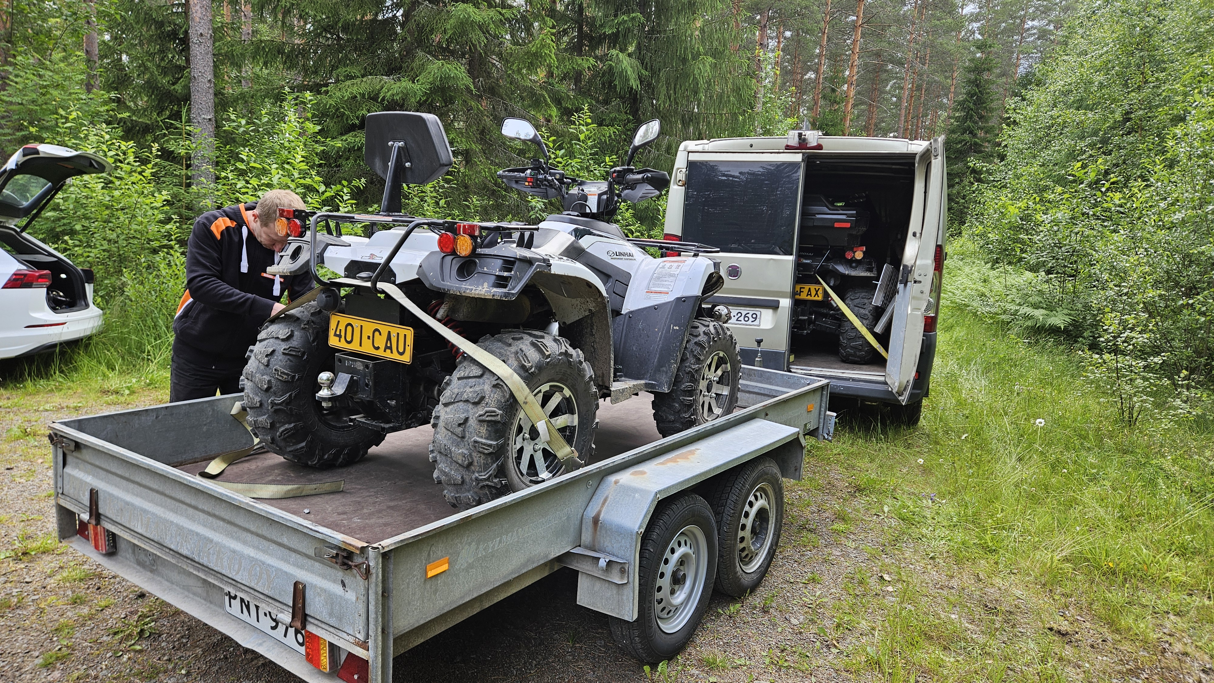 Vuokrataan: jarruton avokärry farmi pro (2-akselinen)