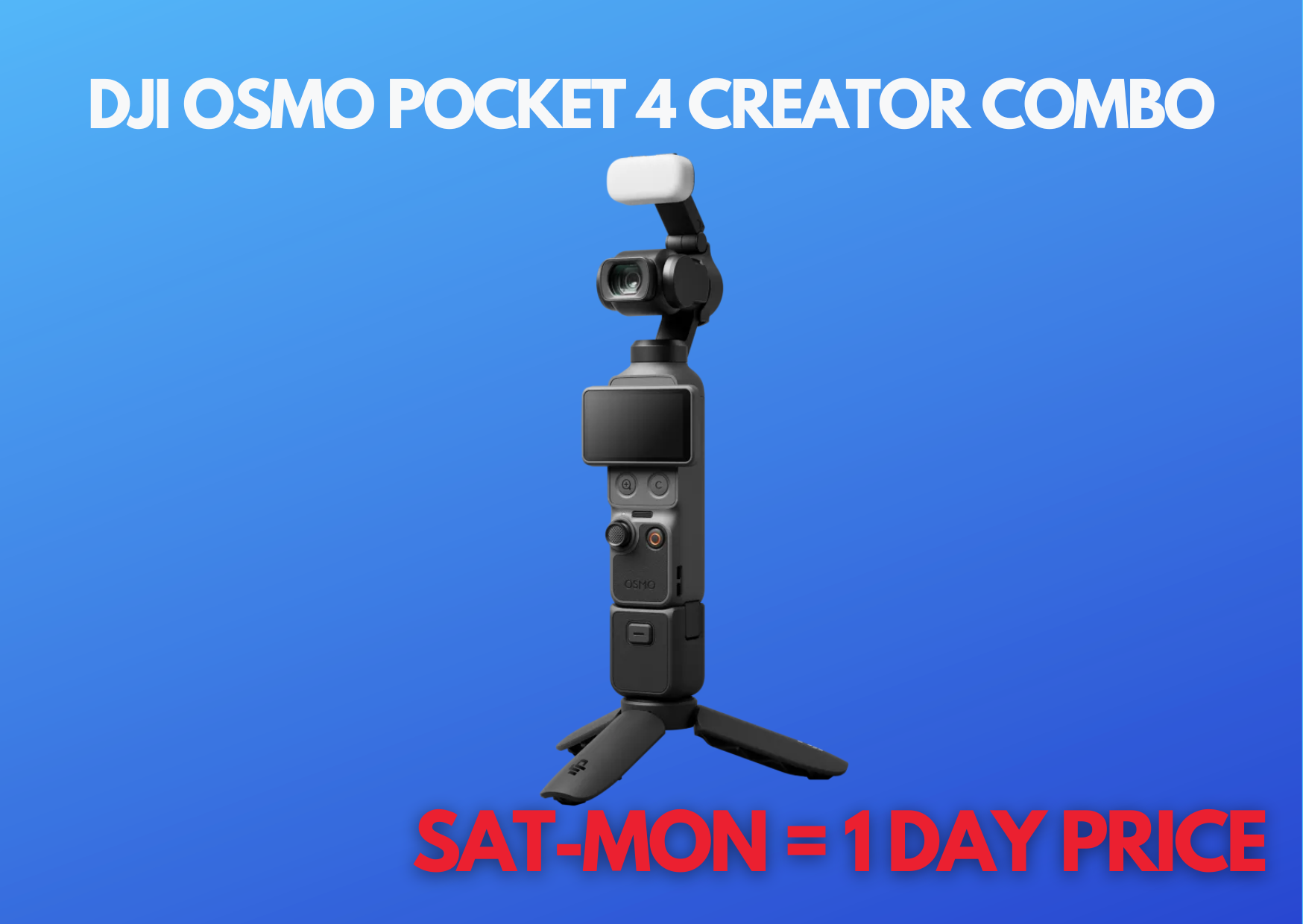 Dji osmo pocket 4 creator combo
