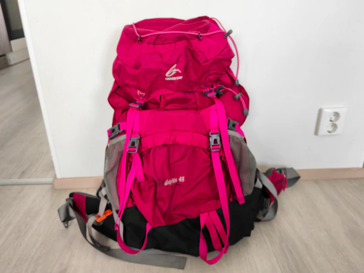 Naisten rinkka crosstop dolphin 45l