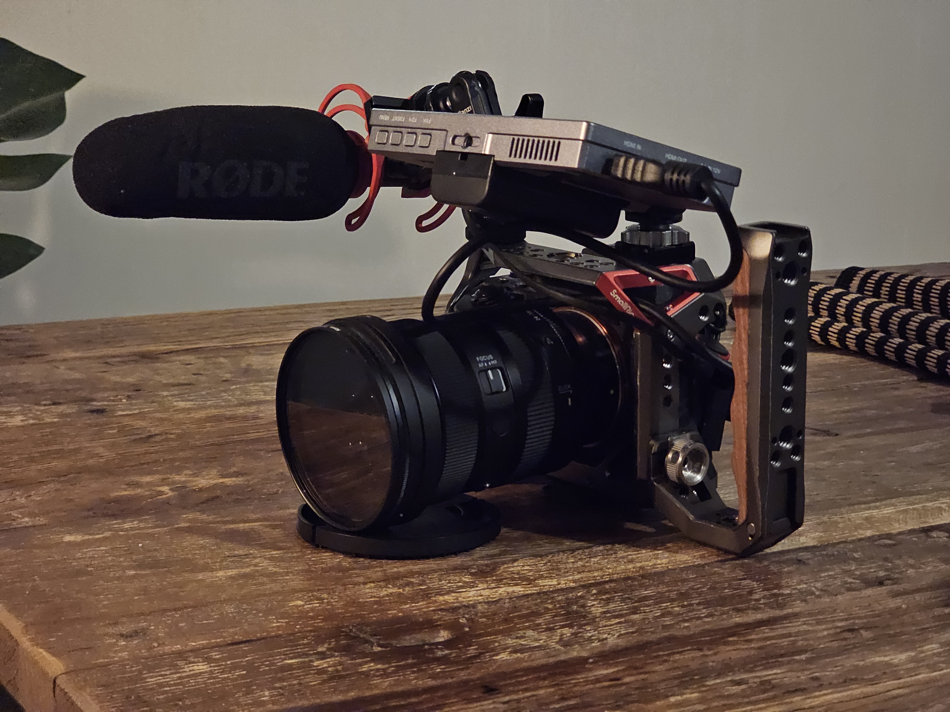 Sony a7iii i professionell kamerabur