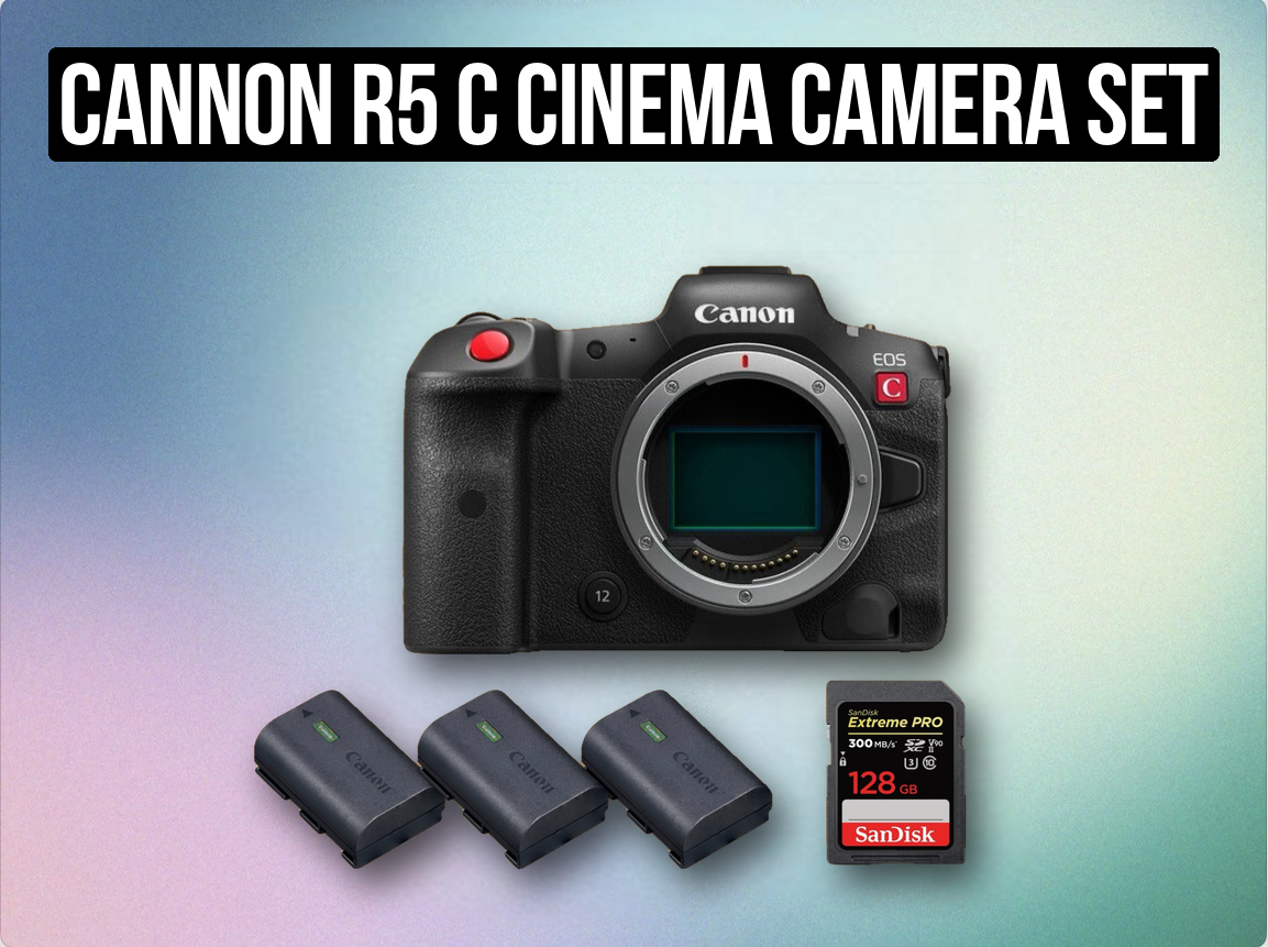 Cannon r5 c cinema camera set 
