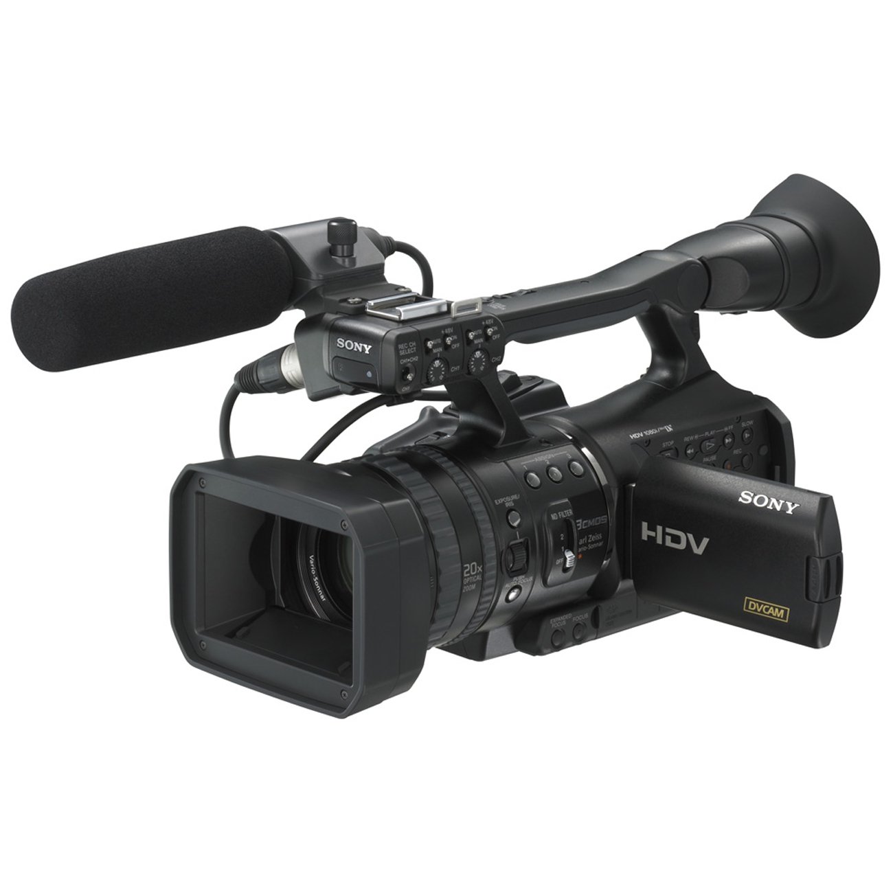 Sony hvr-v1u 1080i hdv minidv sd camcorder
