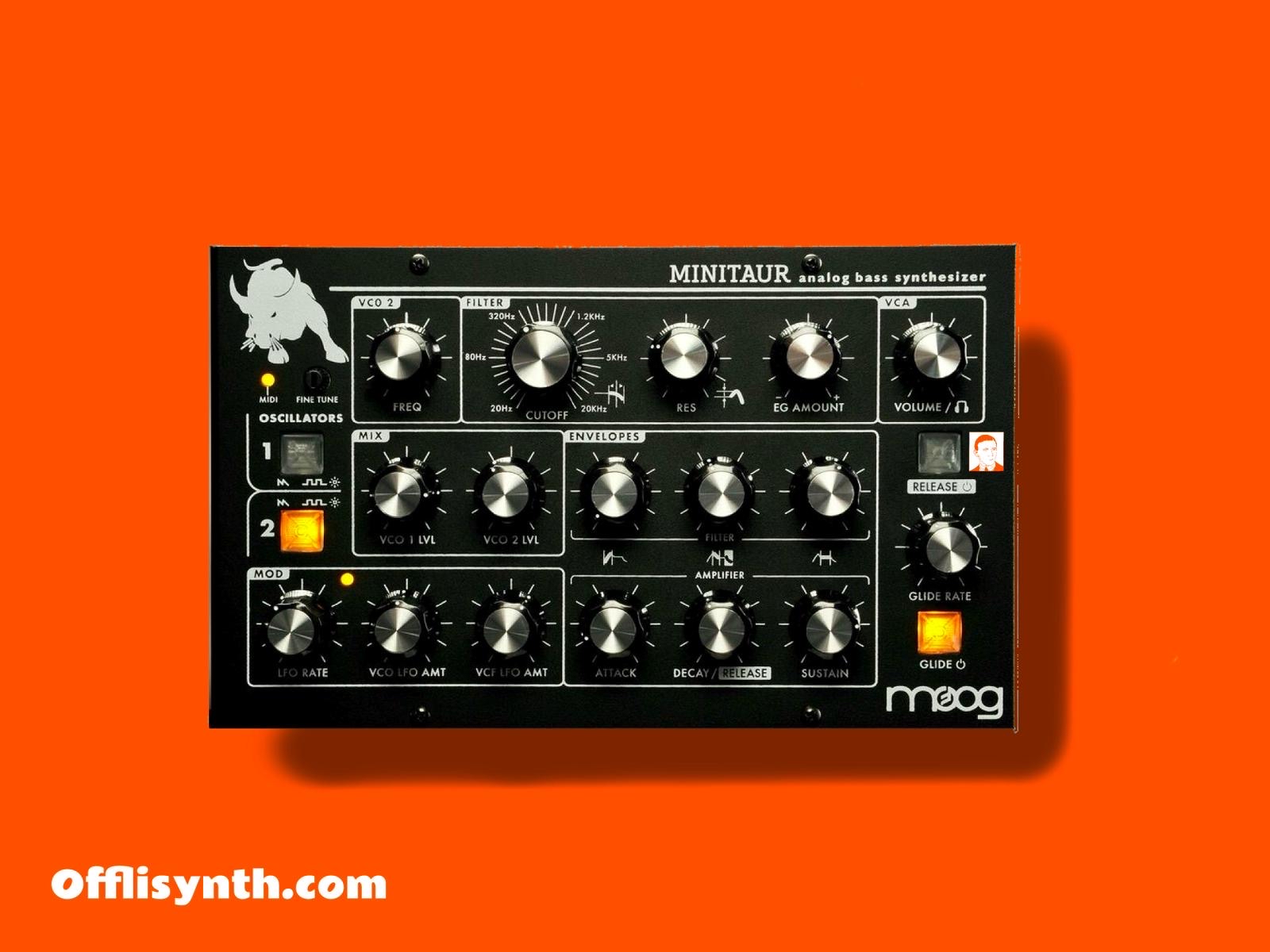 Moog minitaur bass synth