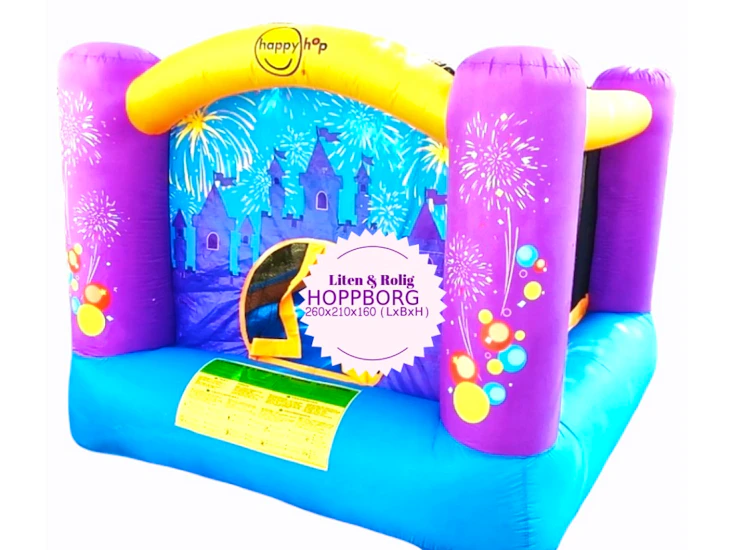 Hoppborg för mindre barn