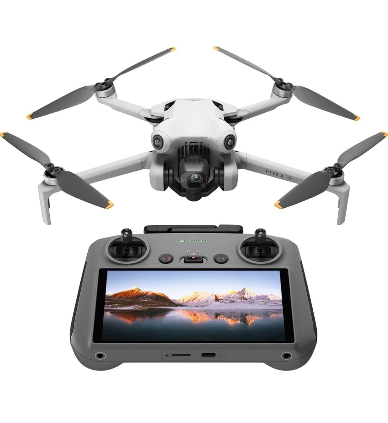 Dji mini 4 pro with dji rc2