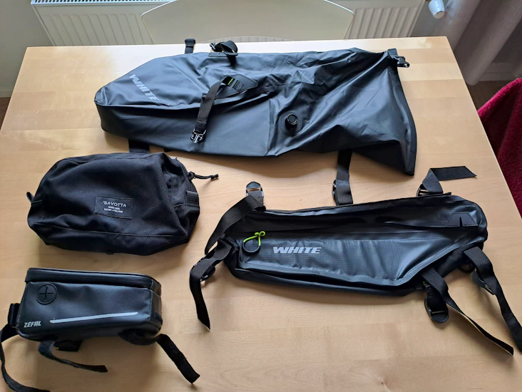 Bikepacking polkupyörälaukut