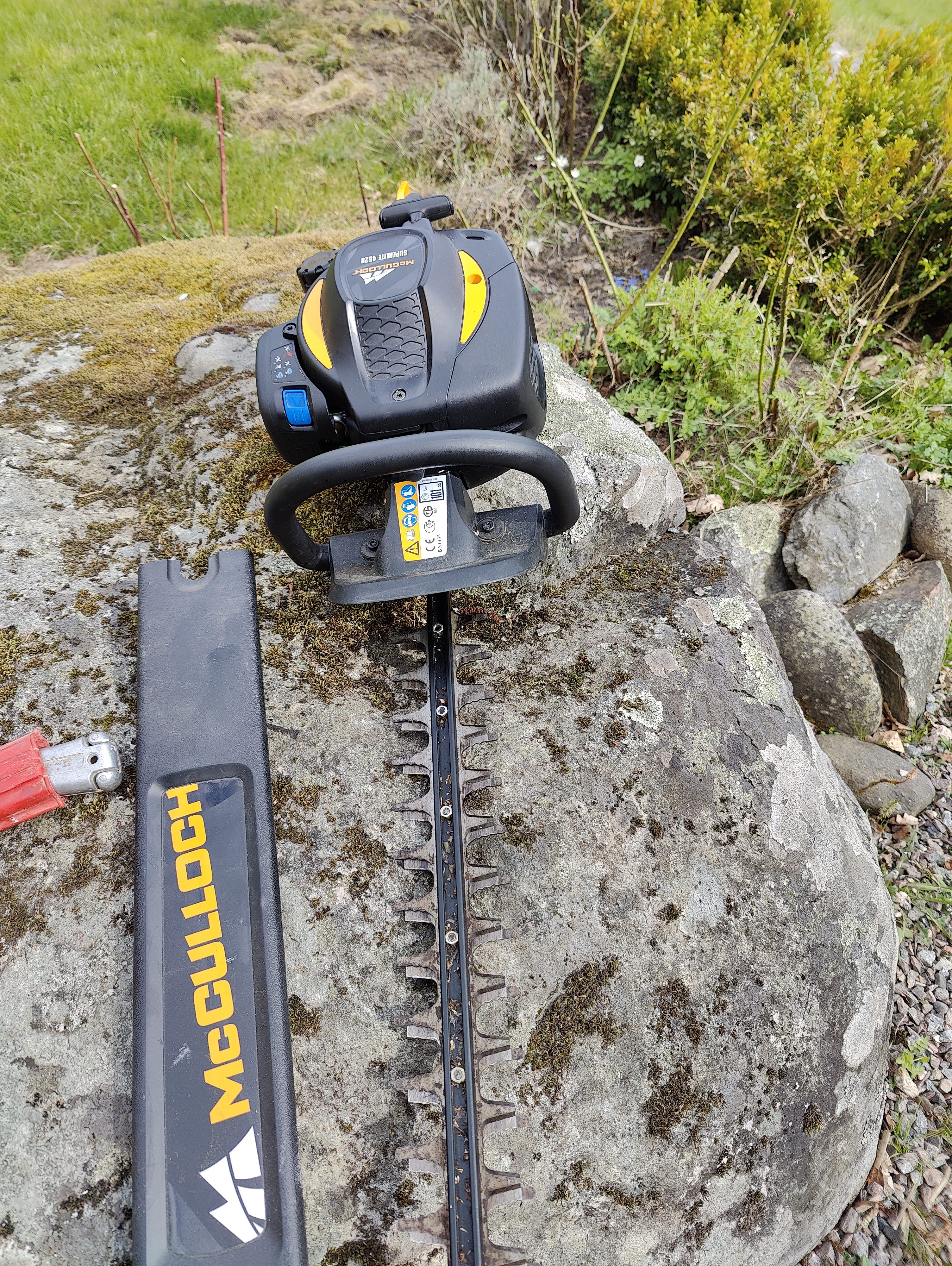 Mcculloch superlite 4528 bensin hacksax