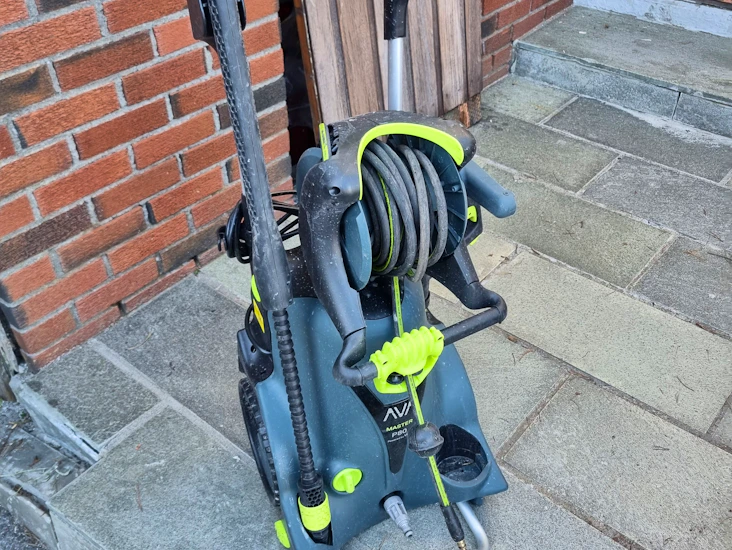 Høytrykkspyler med div tilbehør