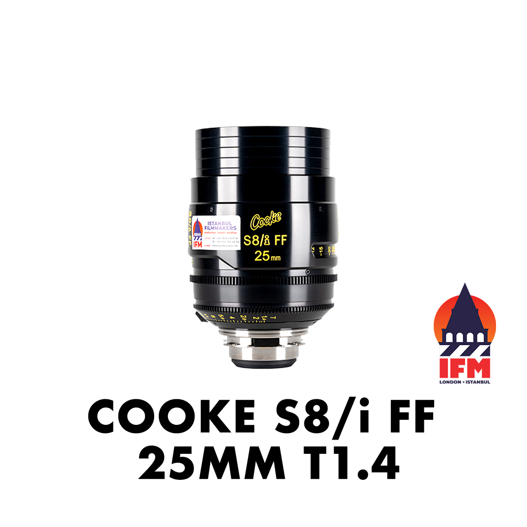 Cooke s8/i ff 25mm t1.4 pl mount cine lens