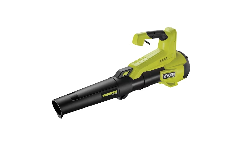 Akkukäyttöinen ryobi lehtipuhallin (ry18bla-0)