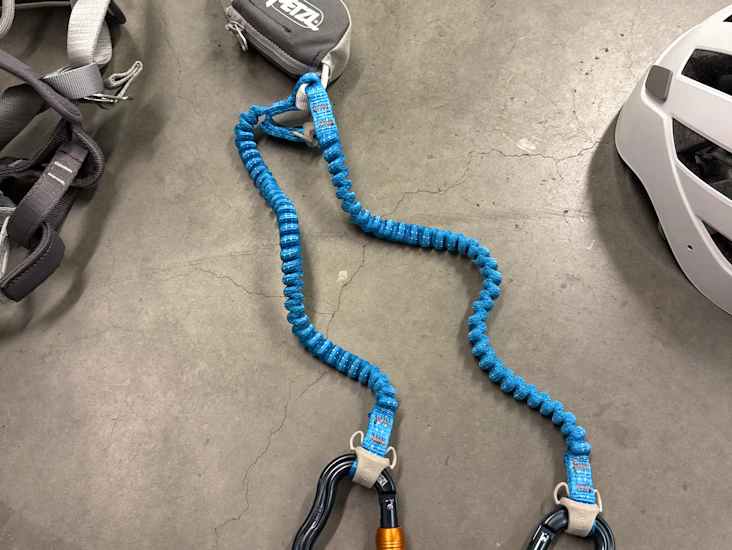 Klatresele + hjelm (+via ferrata kroker)